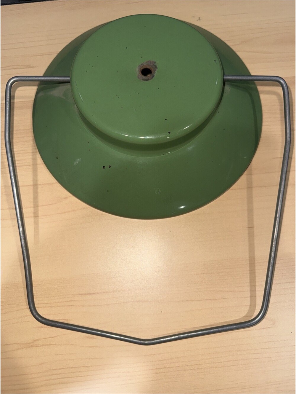 Coleman Vintage Lantern 5114 Green Replacement Lid With Handle